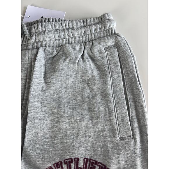 Gymshark Weightlifting Club Jogger Small Grey Sweatpants Logo Comfy Baggy Look - Picture 8 of 13